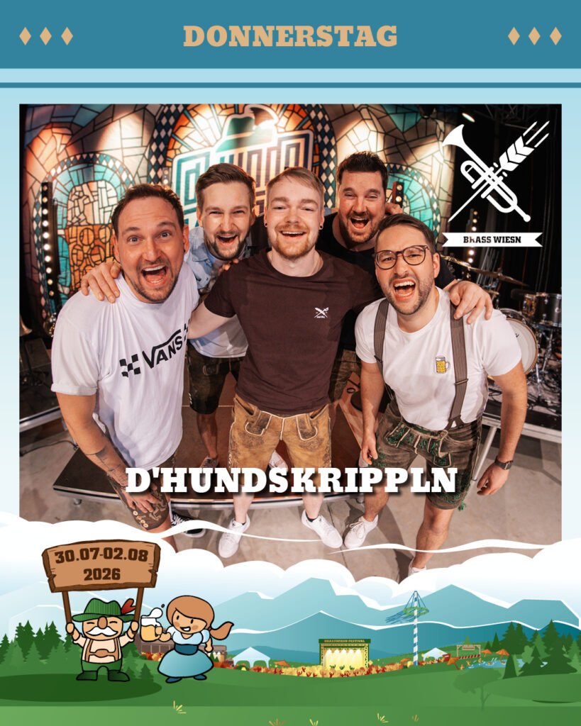 Brass Wiesn Programm 2026 – Line Up, Bands & Spielplan